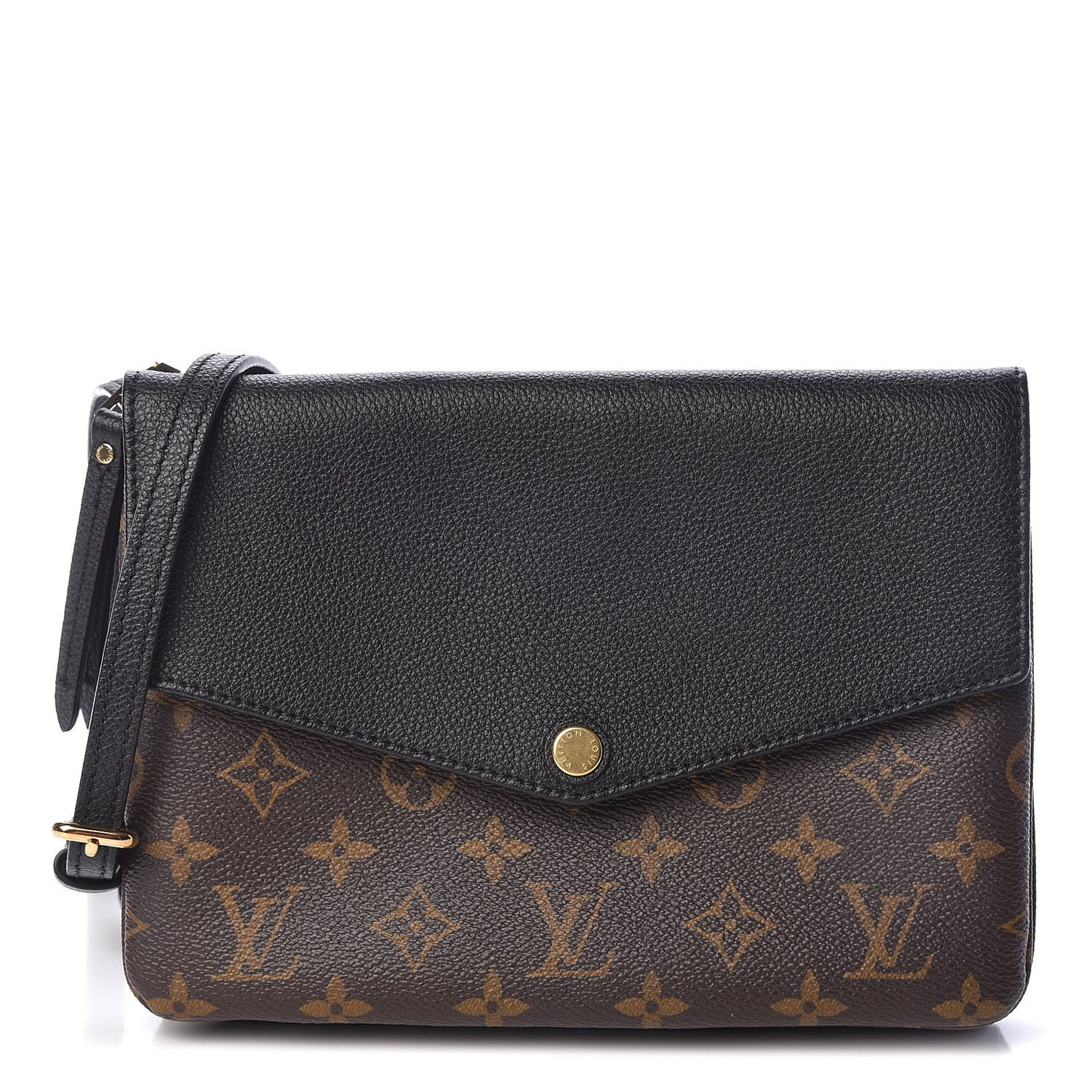 Monogram Twice Pochette Black