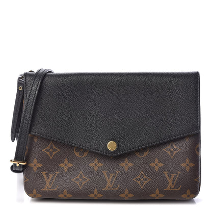 Louis Vuitton Monogram Twice Pochette Black 1 of 11