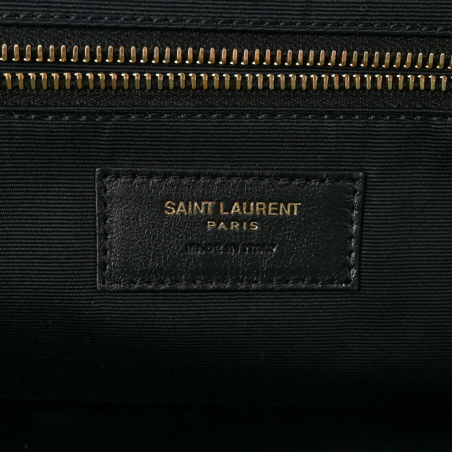 Saint Laurent Lambskin Quilted Maxi Icare Shopping Tote Black 7 of 14
