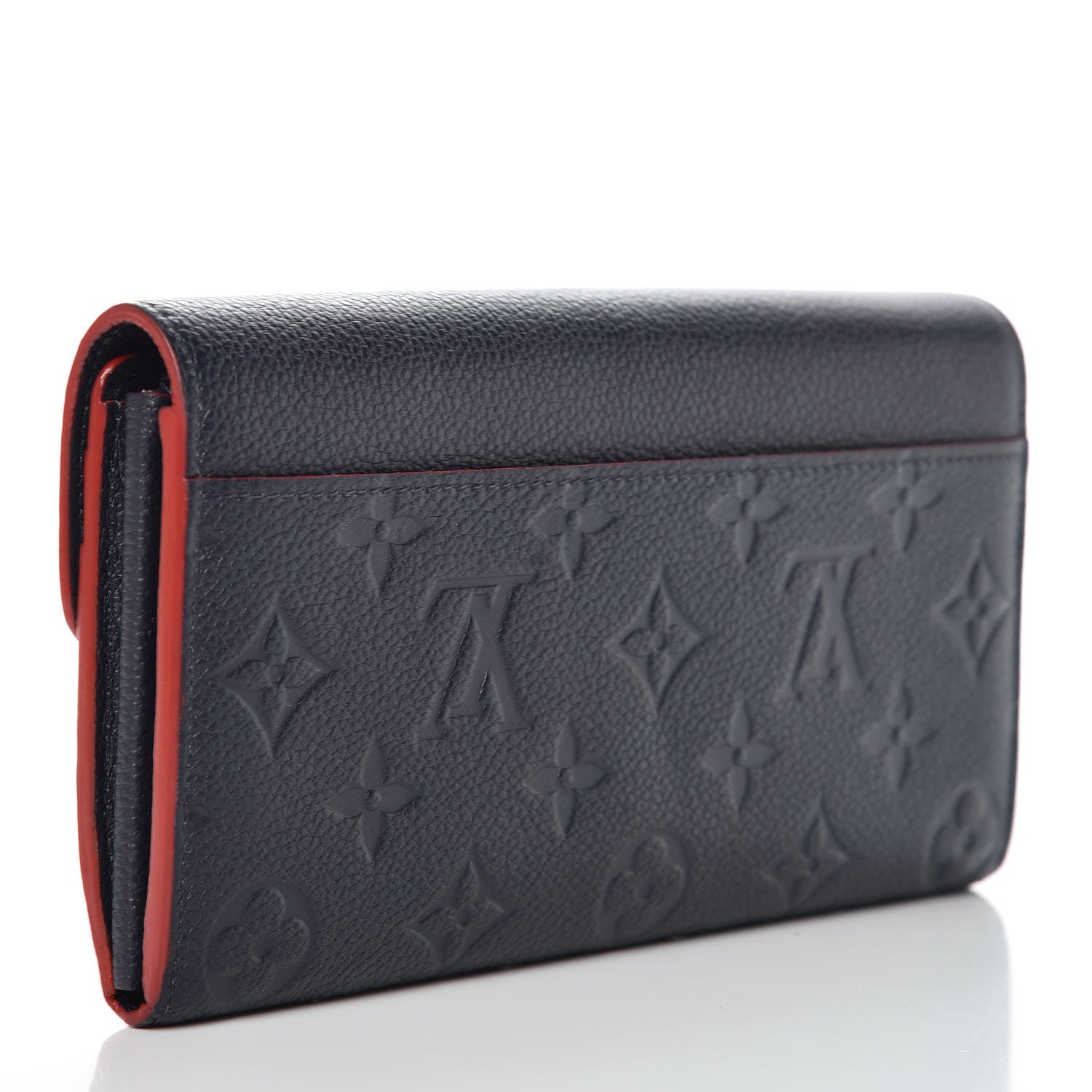 Louis Vuitton Empreinte Sarah Wallet NM Marine Rouge 3 of 9
