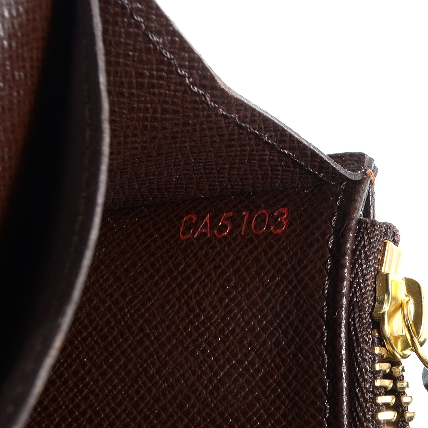 Damier Ebene Emilie Wallet