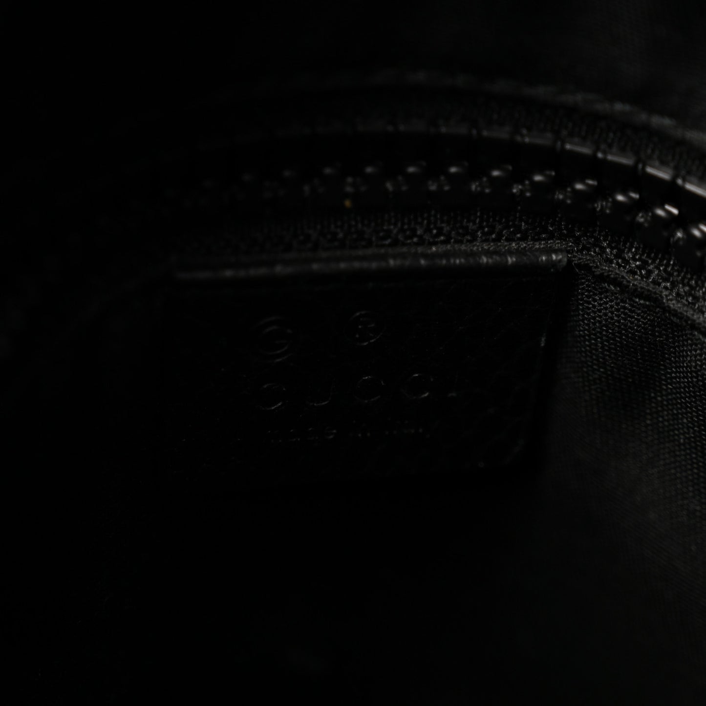 Nylon Monogram Mini Flat Messenger Bag Black