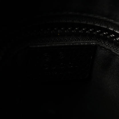 Gucci Nylon Monogram Mini Flat Messenger Bag Black 5 of 12