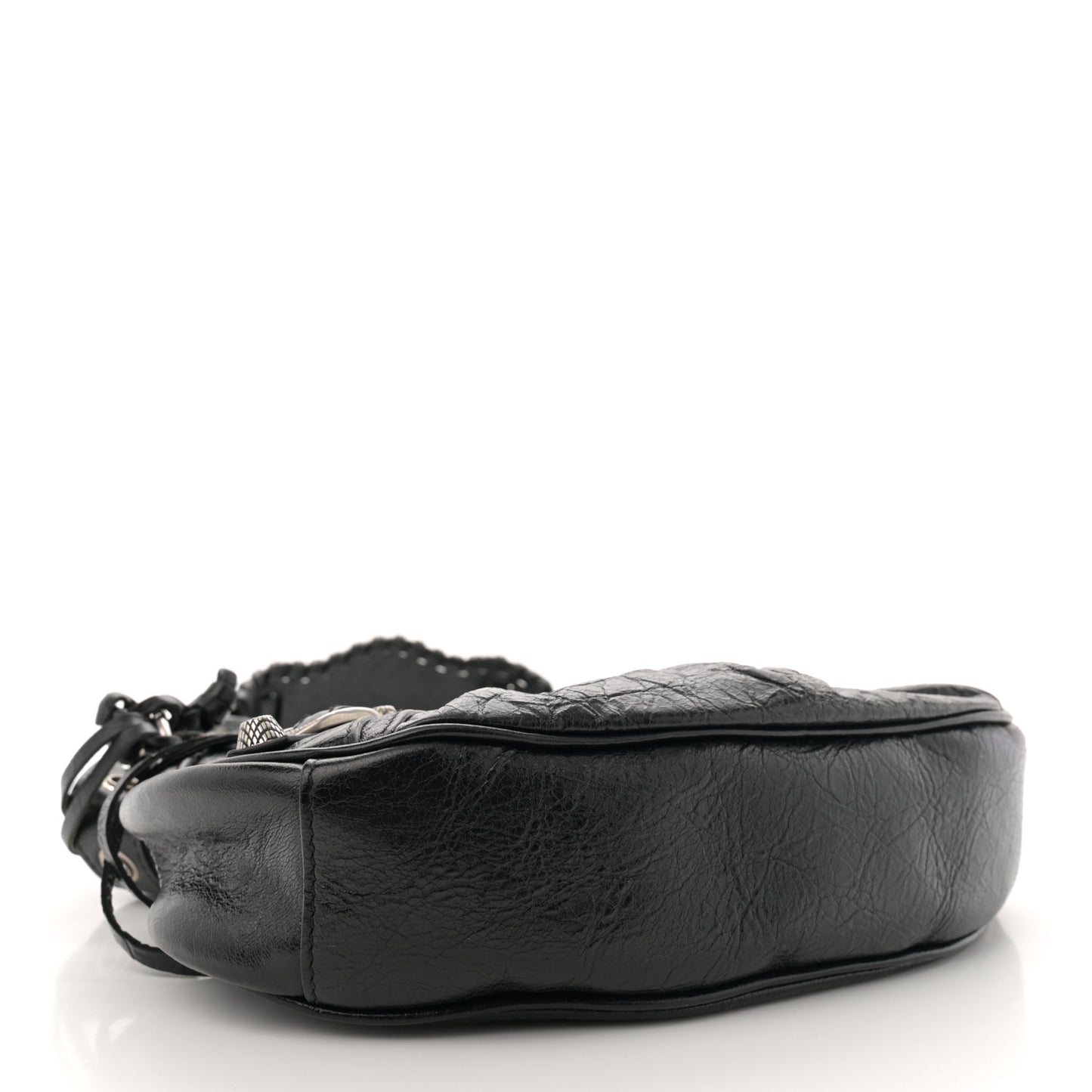 Agneau Arena Le Cagole Shoulder Bag XS Black