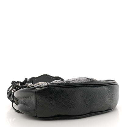 Balenciaga Agneau Arena Le Cagole Shoulder Bag XS Black 5 of 12