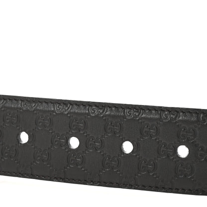 Gucci Soft Microguccissima Margaux Calfskin Belt 80 32 Testa di Moro 3 of 5
