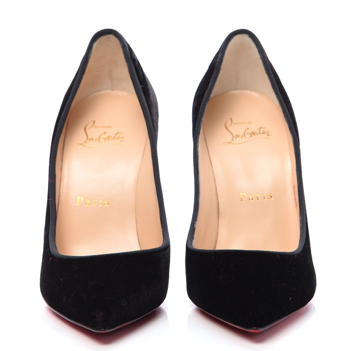 Veau Velours Decoltish 100 Pumps 35 Black