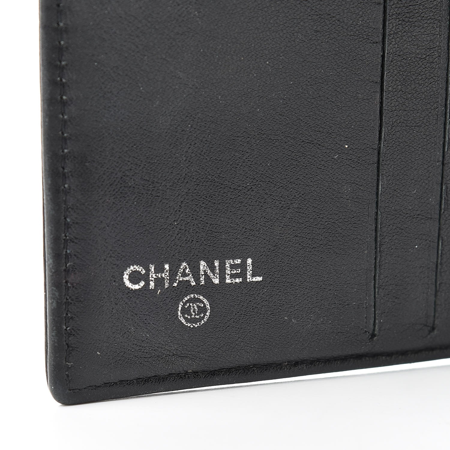 Chanel Caviar Timeless CC Compact French Wallet Black 7 of 14