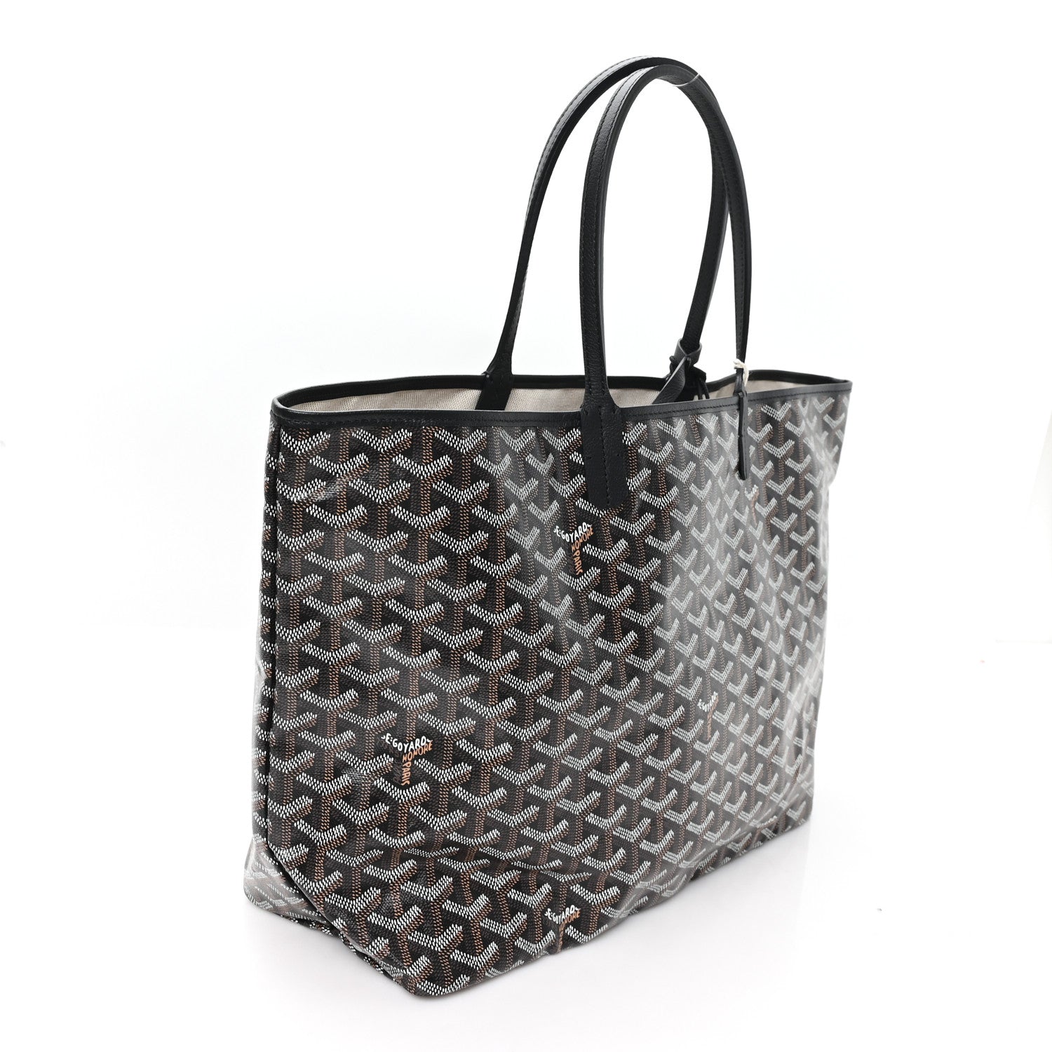 Goyard Goyardine Saint Louis PM Black 3 of 10