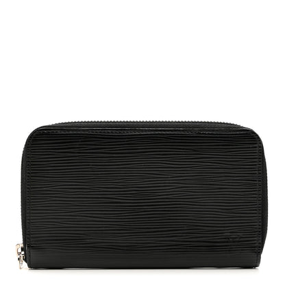 Louis Vuitton Epi Zippy Compact Wallet Black 1 of 6