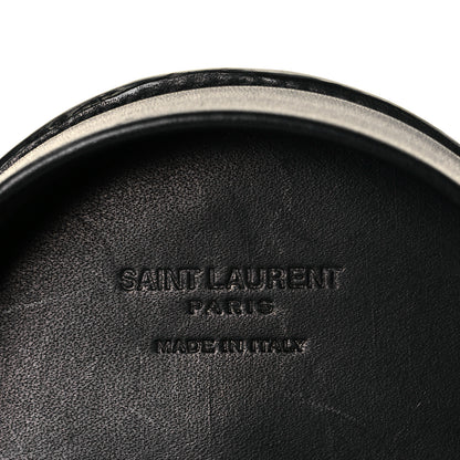 Saint Laurent Calfskin Monogram Baby Kaia Crossbody Bag Black 6 of 8
