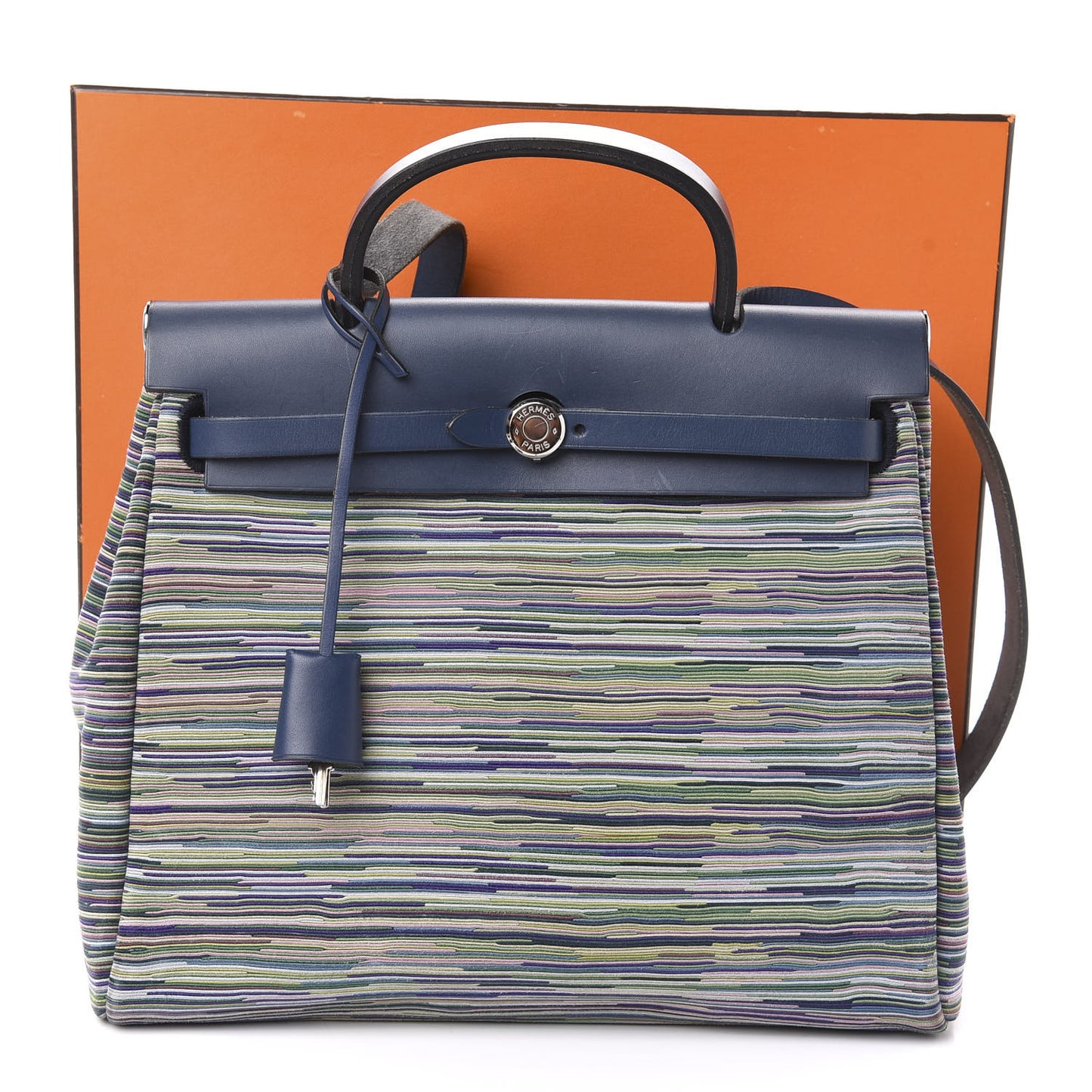 Barenia Vibrato Herbag 30 PM Indigo