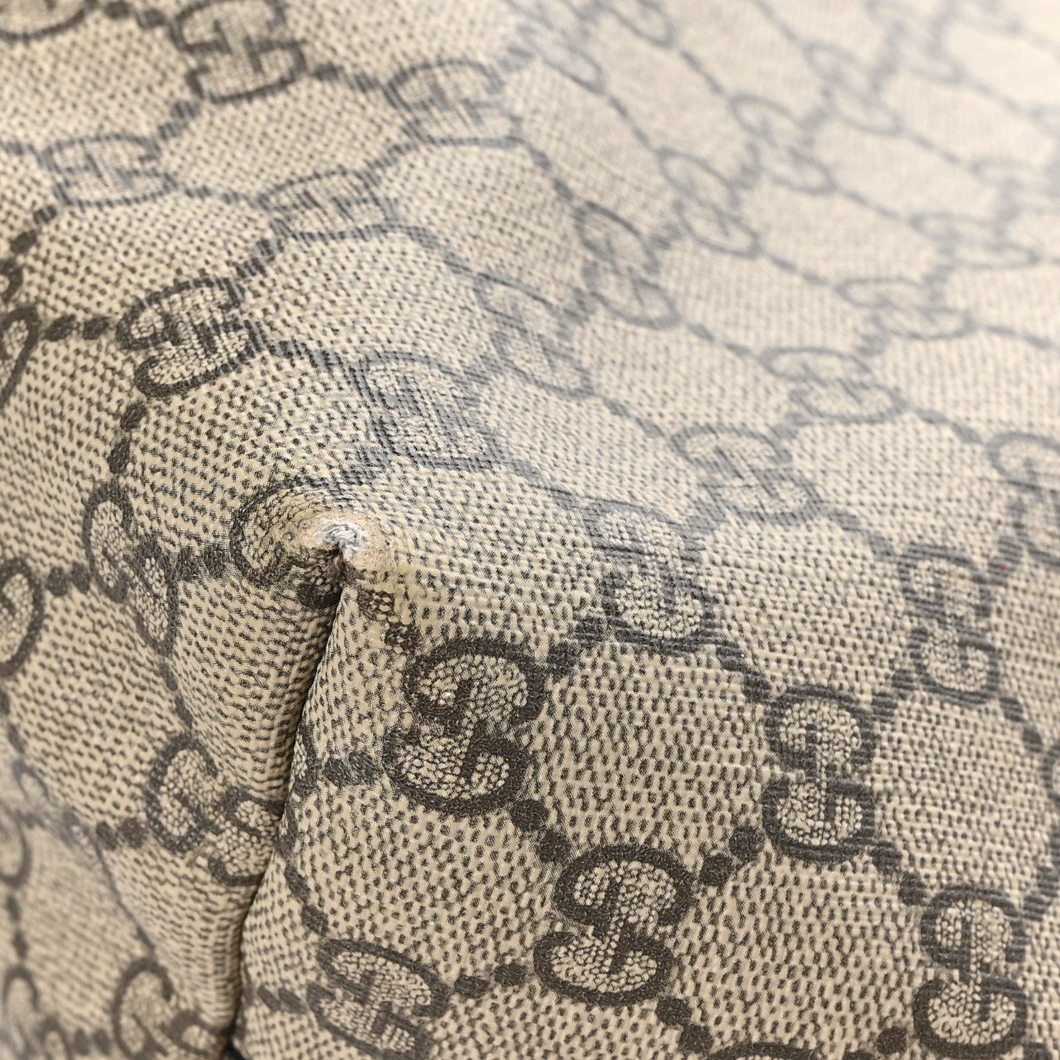 Gucci GG Supreme Monogram Medium Ophidia Shopping Tote Brown 11 of 13