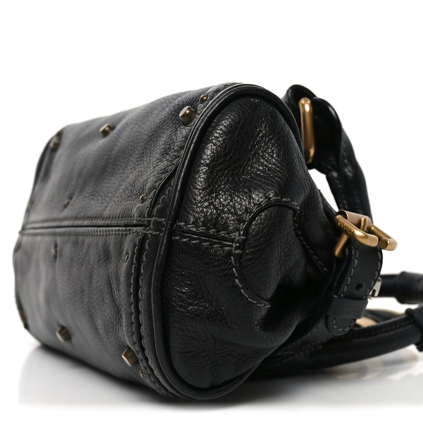 Calfskin Small Paddington Black