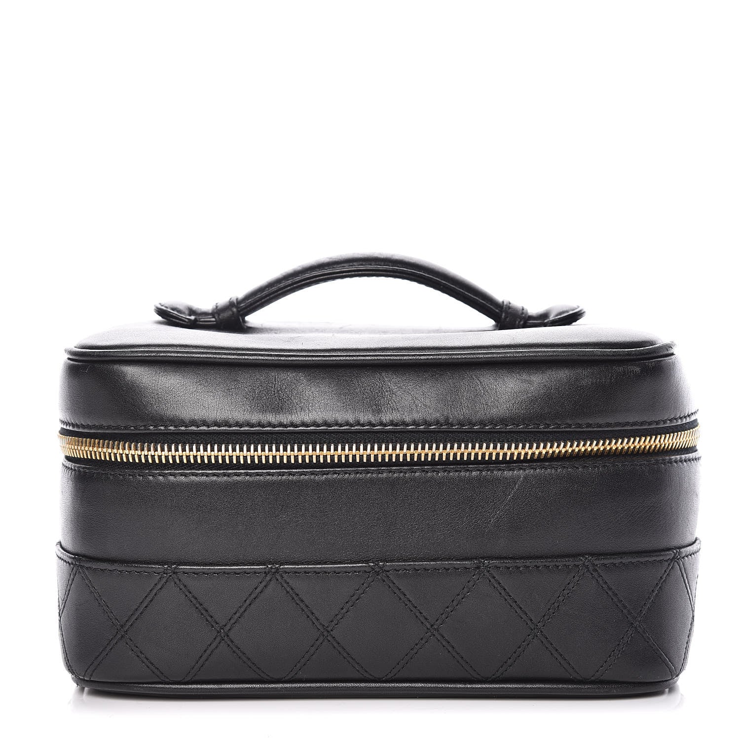Chanel Lambskin Vanity Cosmetic Bag Black 1 of 11