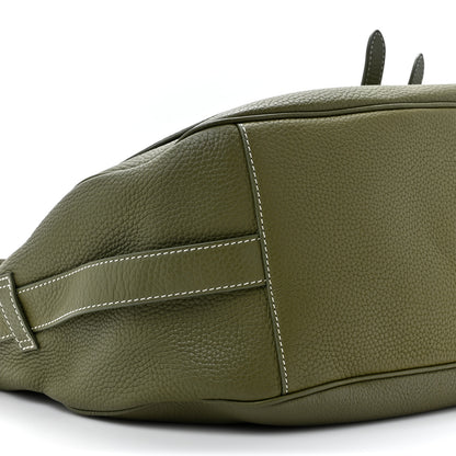 Christian Dior Grained Calfskin Mini Soft Saddle Bag Olive 10 of 14
