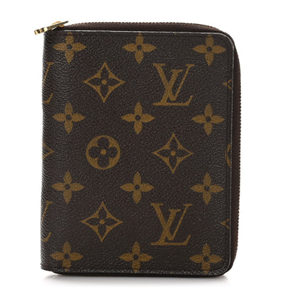 Louis Vuitton Monogram Zipped Passport Holder Wallet 1 of 8