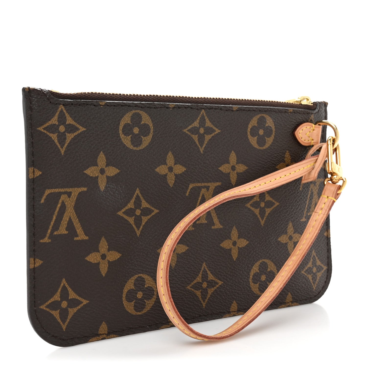 Louis Vuitton Monogram Neverfull PM Pochette Fuchsia 3 of 10