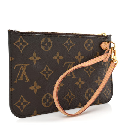 Louis Vuitton Monogram Neverfull PM Pochette Fuchsia 3 of 10