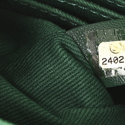 Chanel Caviar Quilted Mini Coco Handle Flap Green 7 of 10
