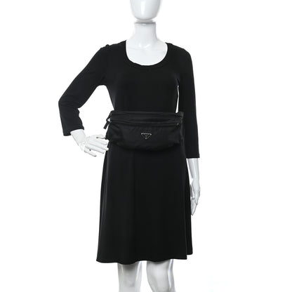 Prada Tessuto Nylon Montagna Belt Bag Black 3 of 10