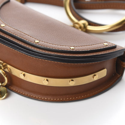 Chloe Calfskin Small Nile Bracelet Minaudiere Bag Caramel 6 of 14