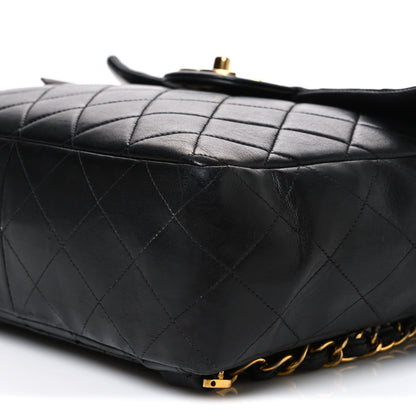 Chanel Lambskin Quilted Backpack Black 11 of 11