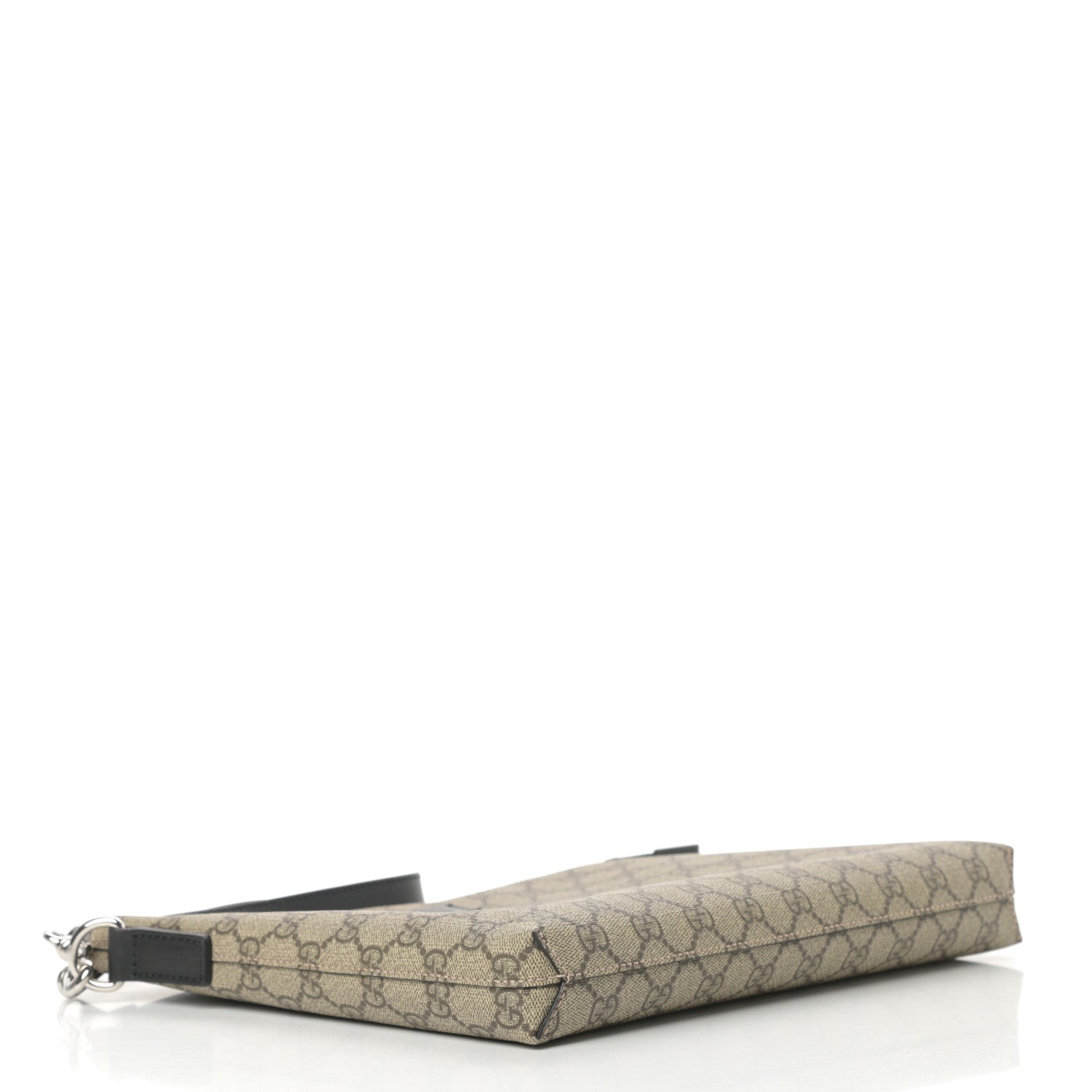 Gucci GG Supreme Monogram Mens Wristlet Black 4 of 8