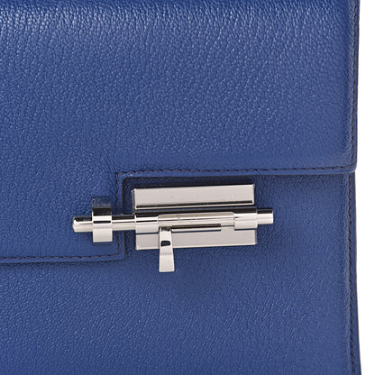 Hermes Chevre Chamkila Mini Verrou Chaine Bag Bleu Encre 7 of 12
