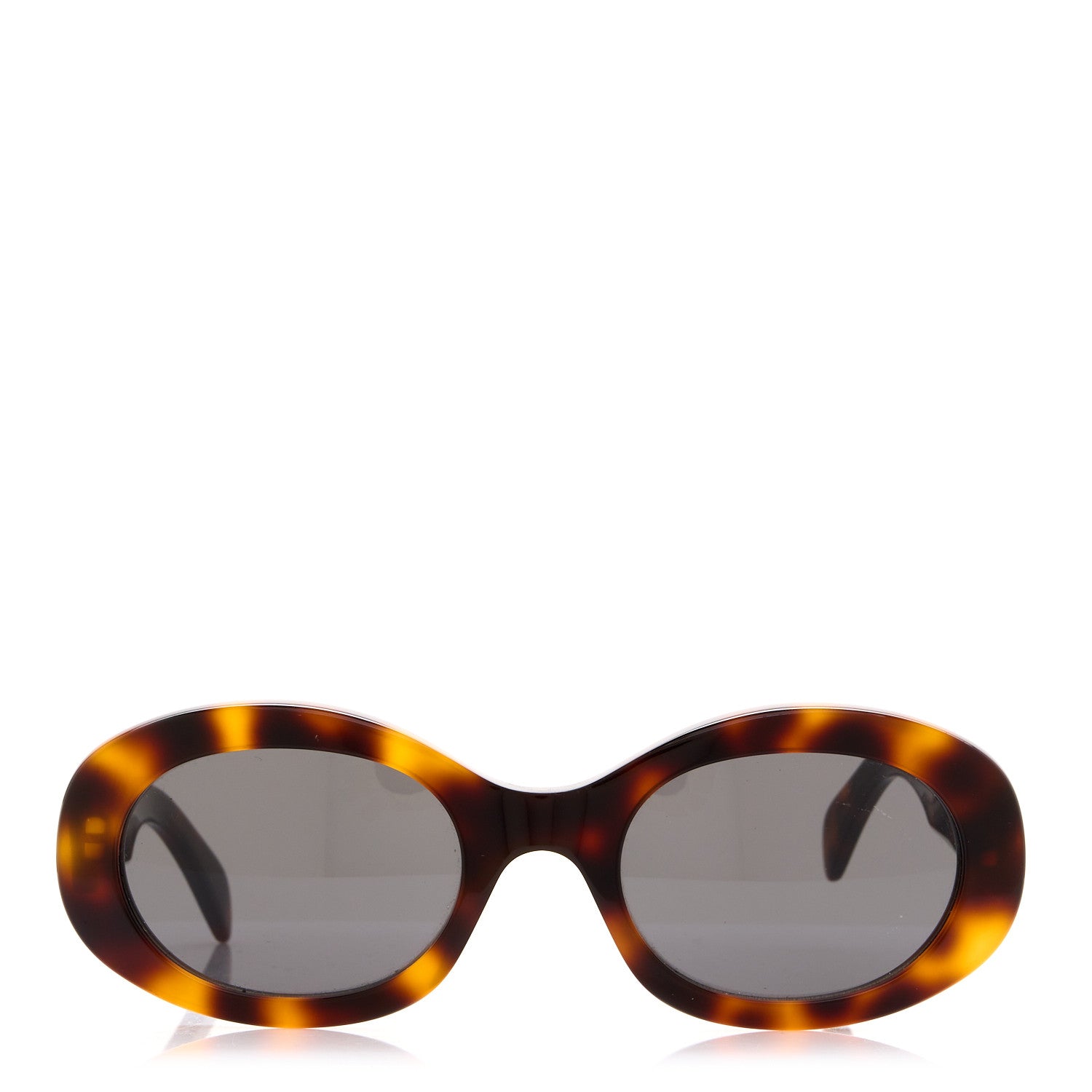 Celine Acetate Triomphe 01 Sunglasses CL 40194U Tortoise 3 of 6