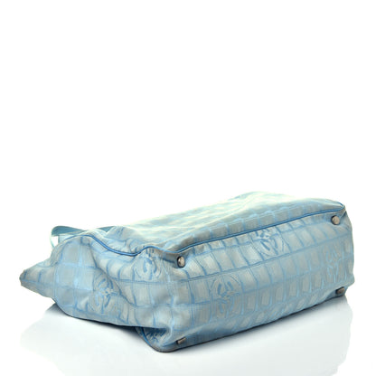 Chanel Nylon Travel Tote Blue 4 of 12
