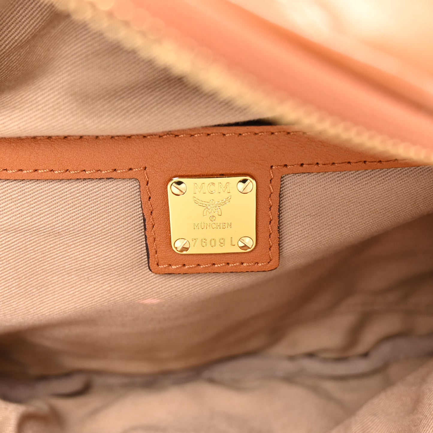 Calfskin Ottomar Monogram Fursten Belt Bag Cognac