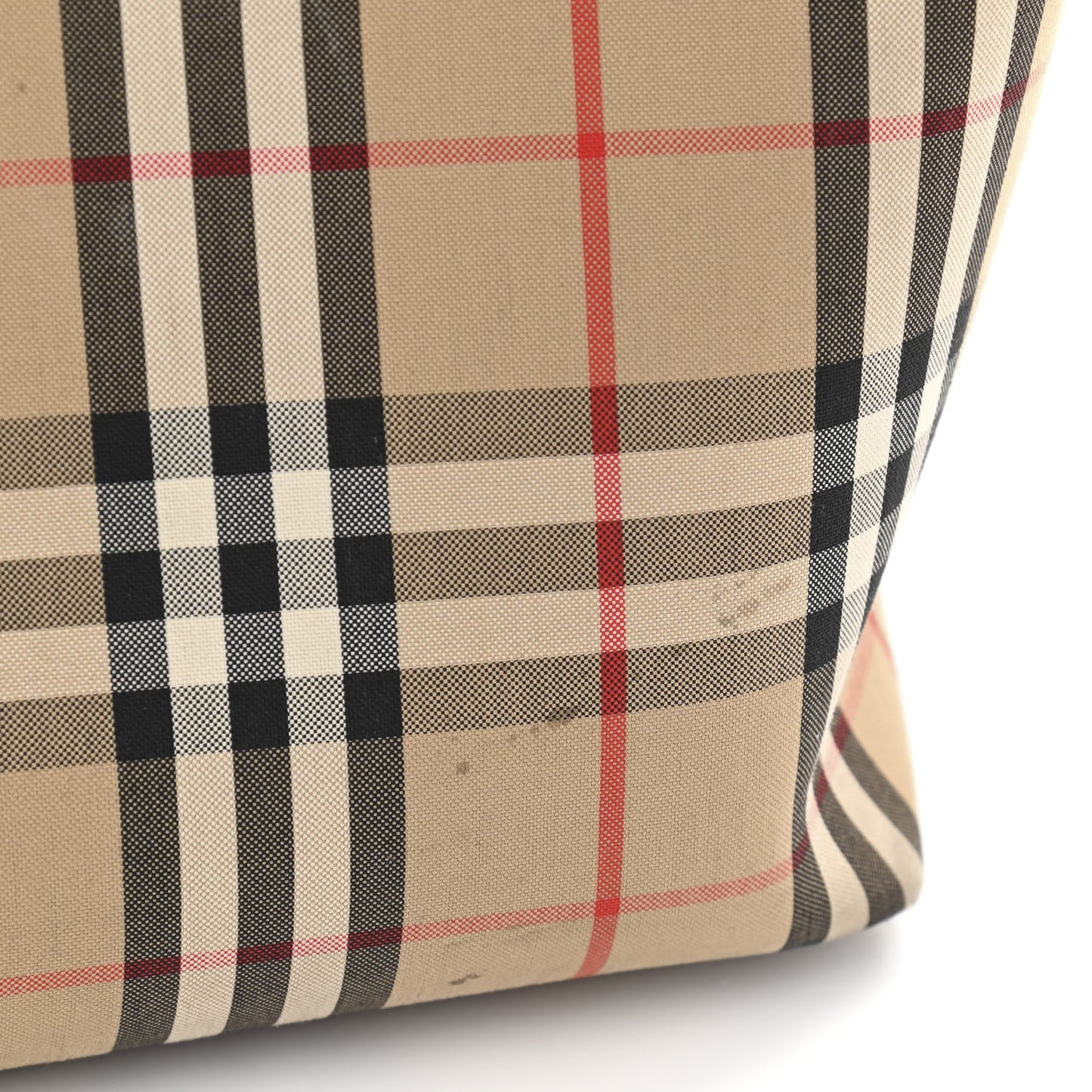 Calfskin Vintage Check Triple Stud Mini Belt Bag Archive Beige