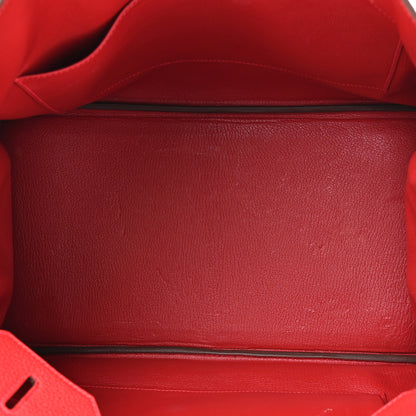 Hermes Togo Birkin 35 Rouge Vif 5 of 16