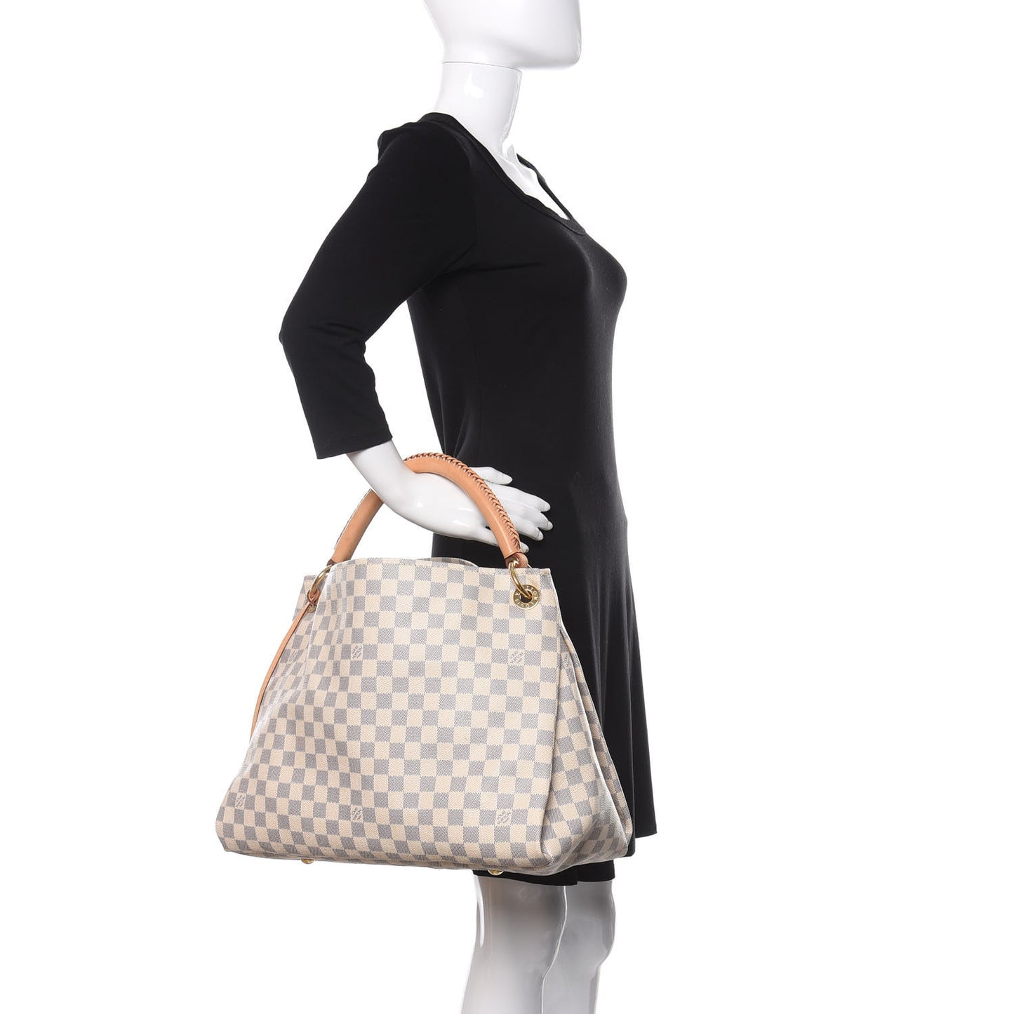 Damier Azur Artsy MM