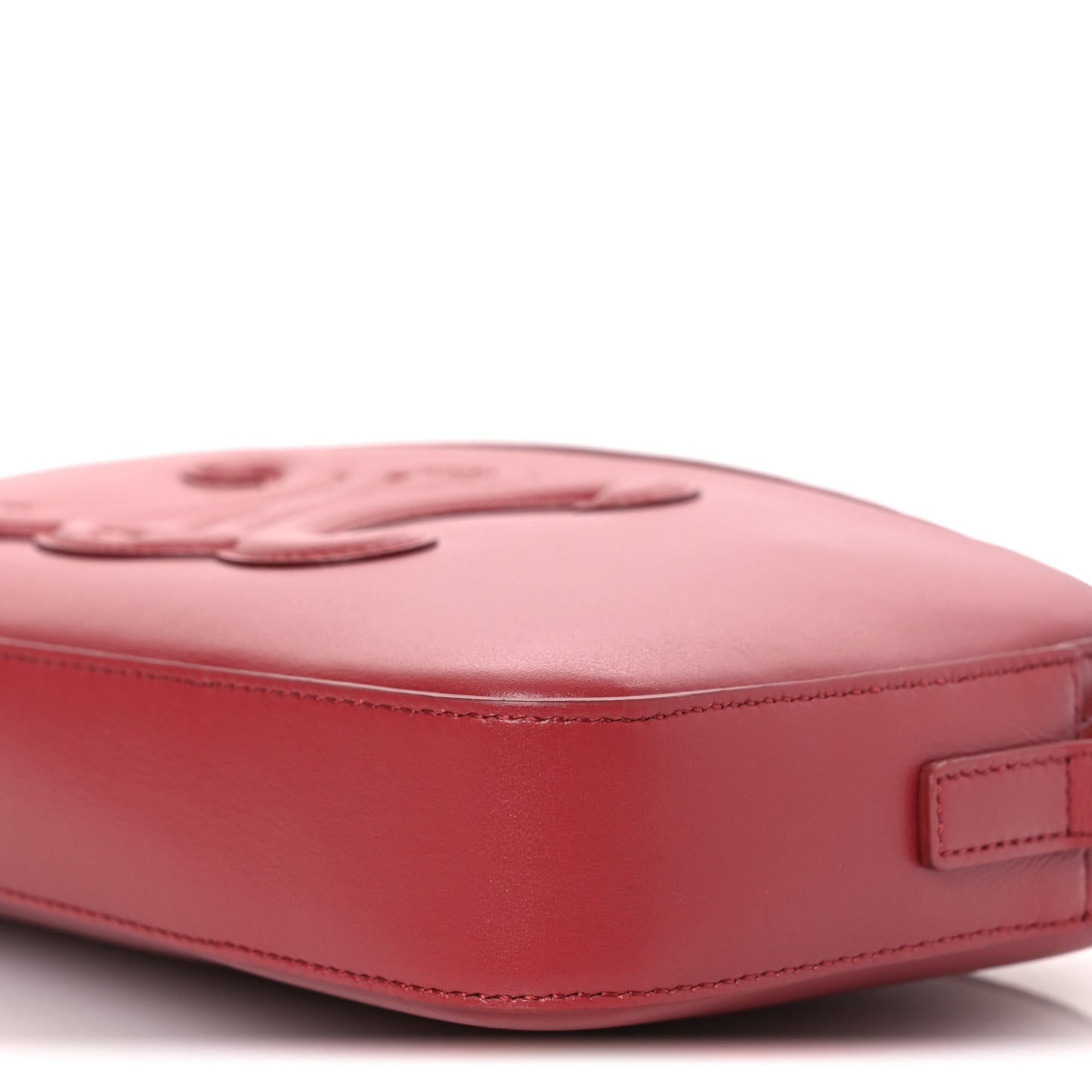 Smooth Calfskin Cuir Triomphe Camera Shoulder Bag Lipstick