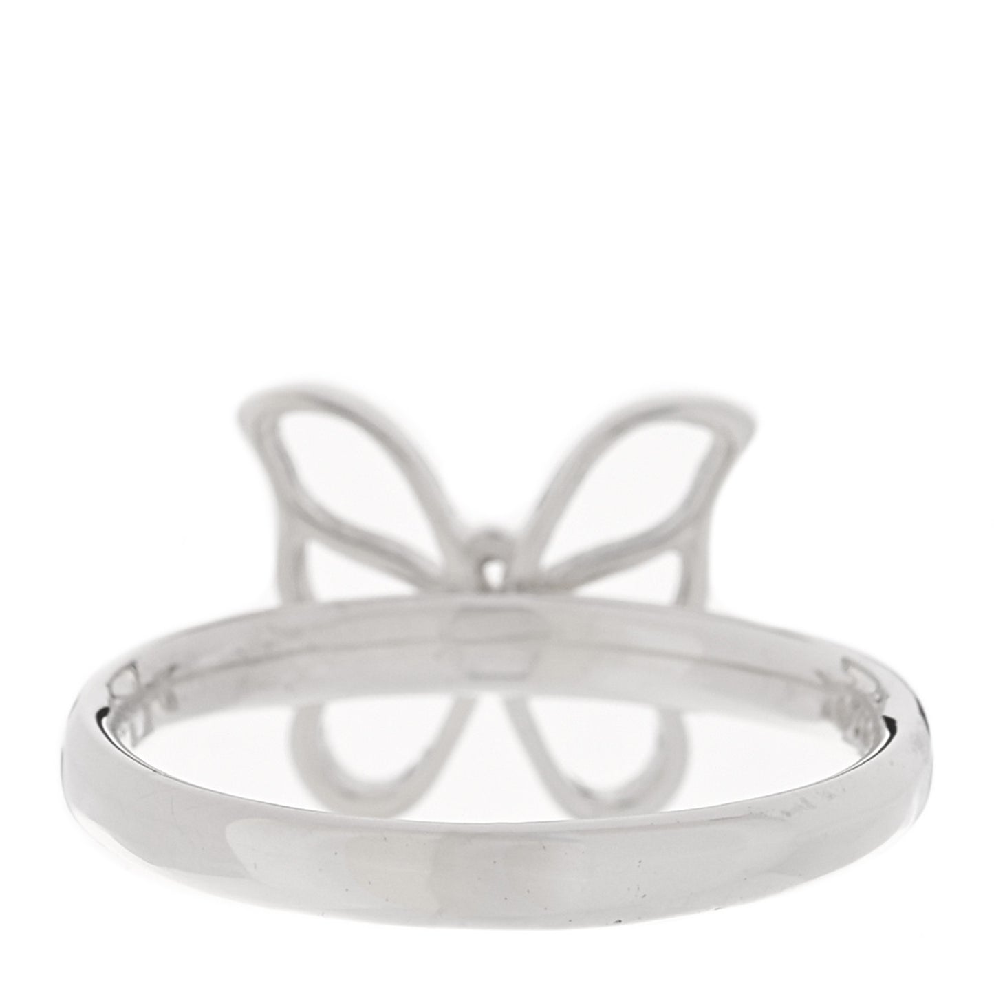 Sterling Silver Small Butterfly Ring 53 6.5