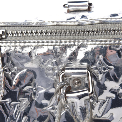 Louis Vuitton Monogram Miroir Speedy 30 Silver 14 of 25