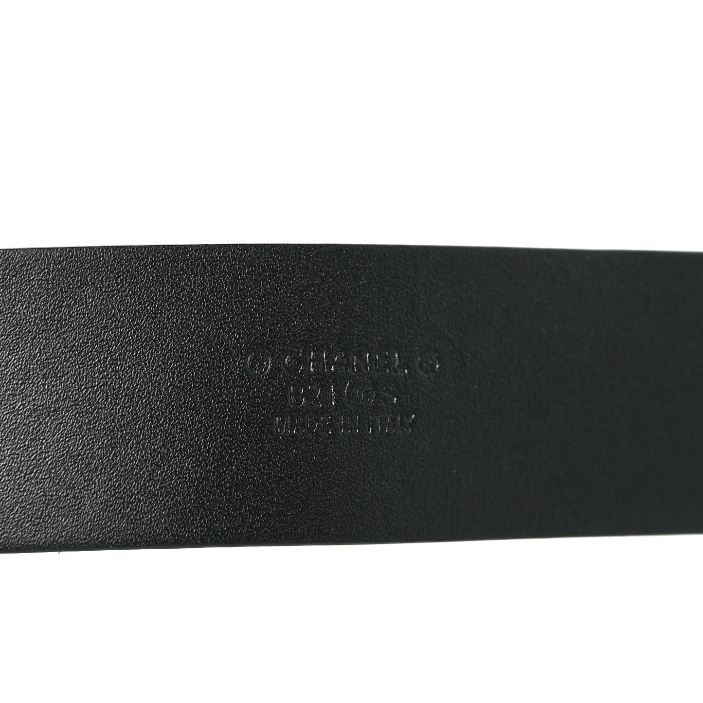 Lambskin CC Chain Belt 90 36 Black