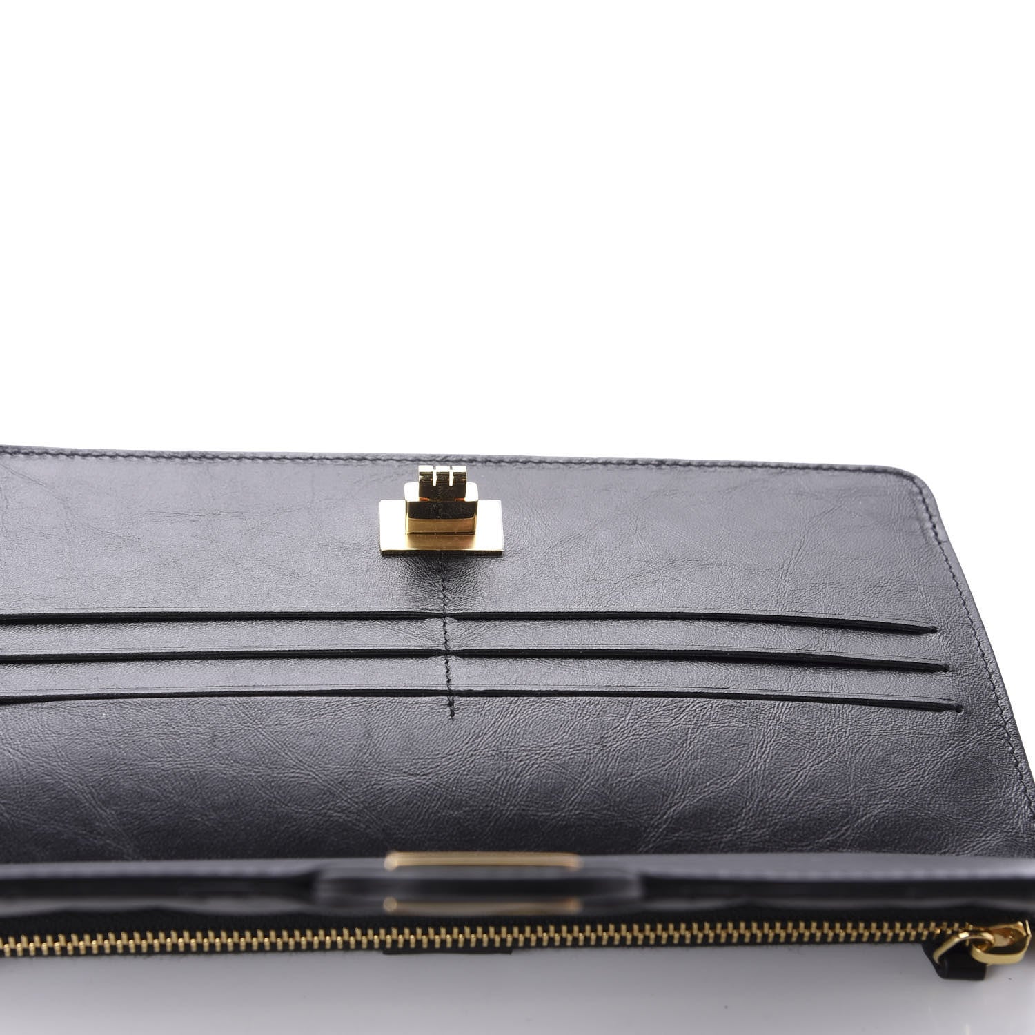 Chanel Aged Calfskin Quilted 2.55 Reissue Pouch With Chain Handle Black 8 of 11