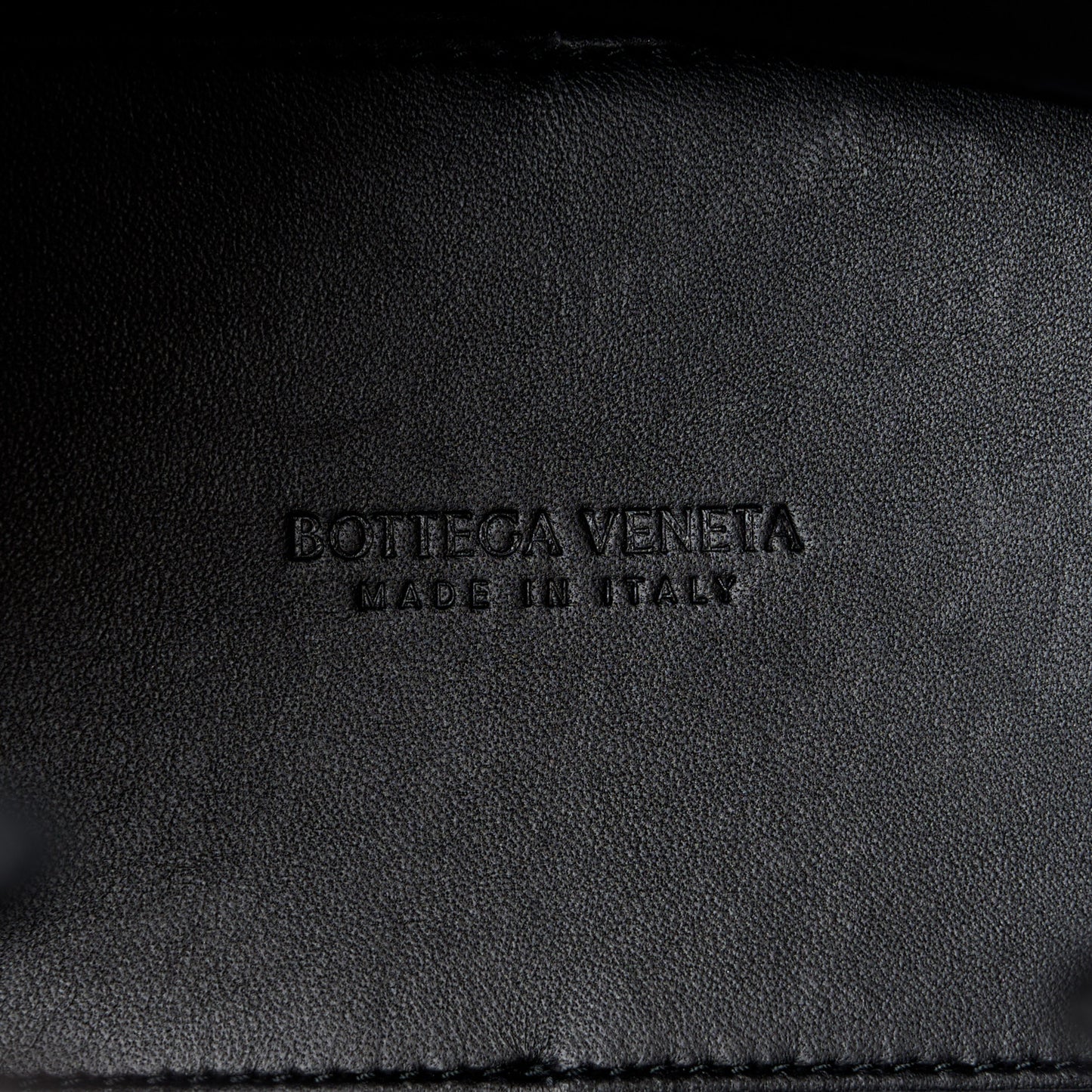Nappa Intrecciato Small Andiamo Shoulder Bag Black