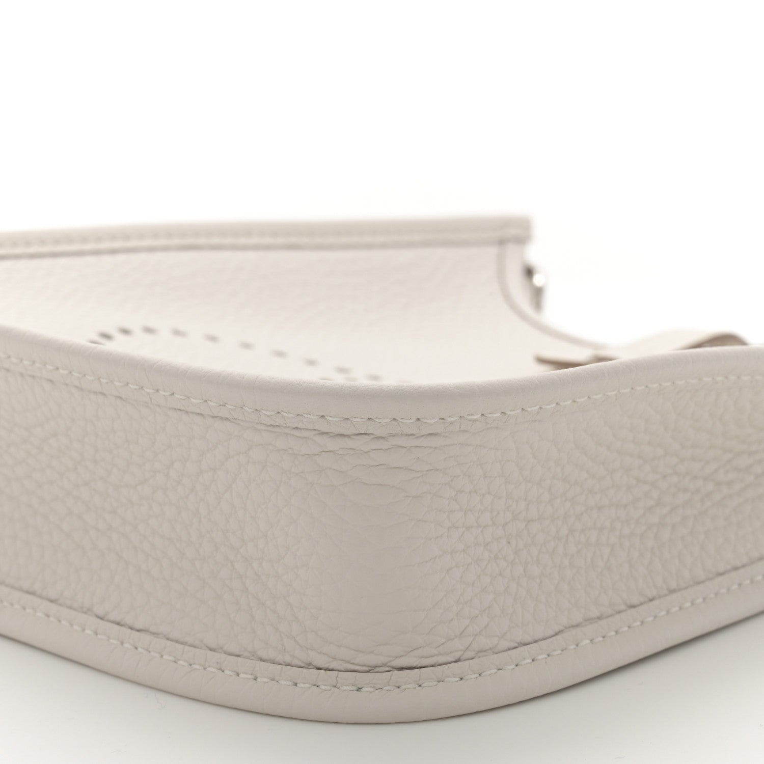 Hermes Taurillon Clemence Amazone Evelyne TPM Gris Pale 10 of 11