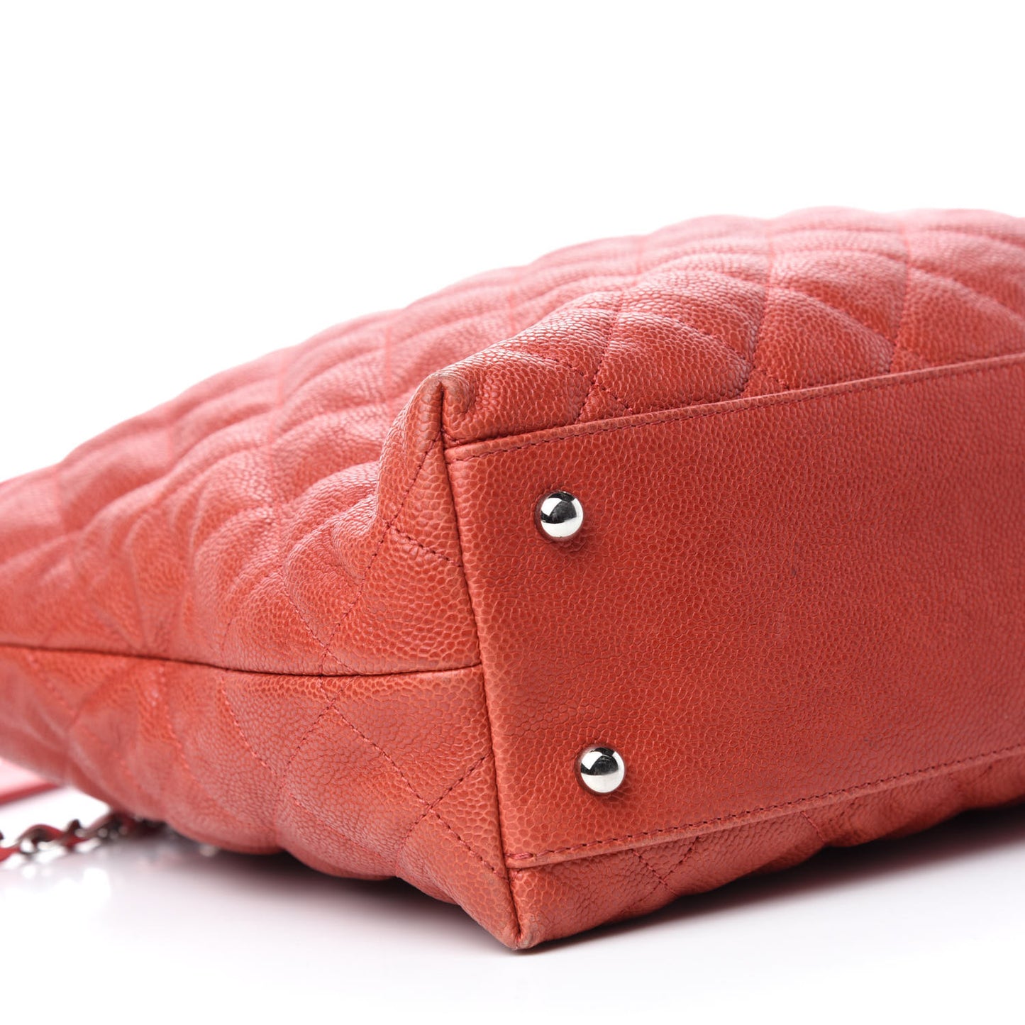 Caviar Quilted French Riviera Hobo Rouge