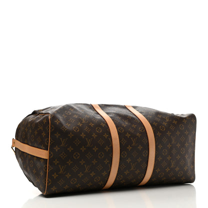 Louis Vuitton Monogram Keepall Bandouliere 55 4 of 12