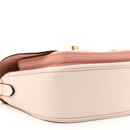 Louis Vuitton Grained Calfskin Lockme Tender Quartz 8 of 9