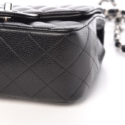 Chanel Caviar Quilted Mini Square Flap Black 10 of 11
