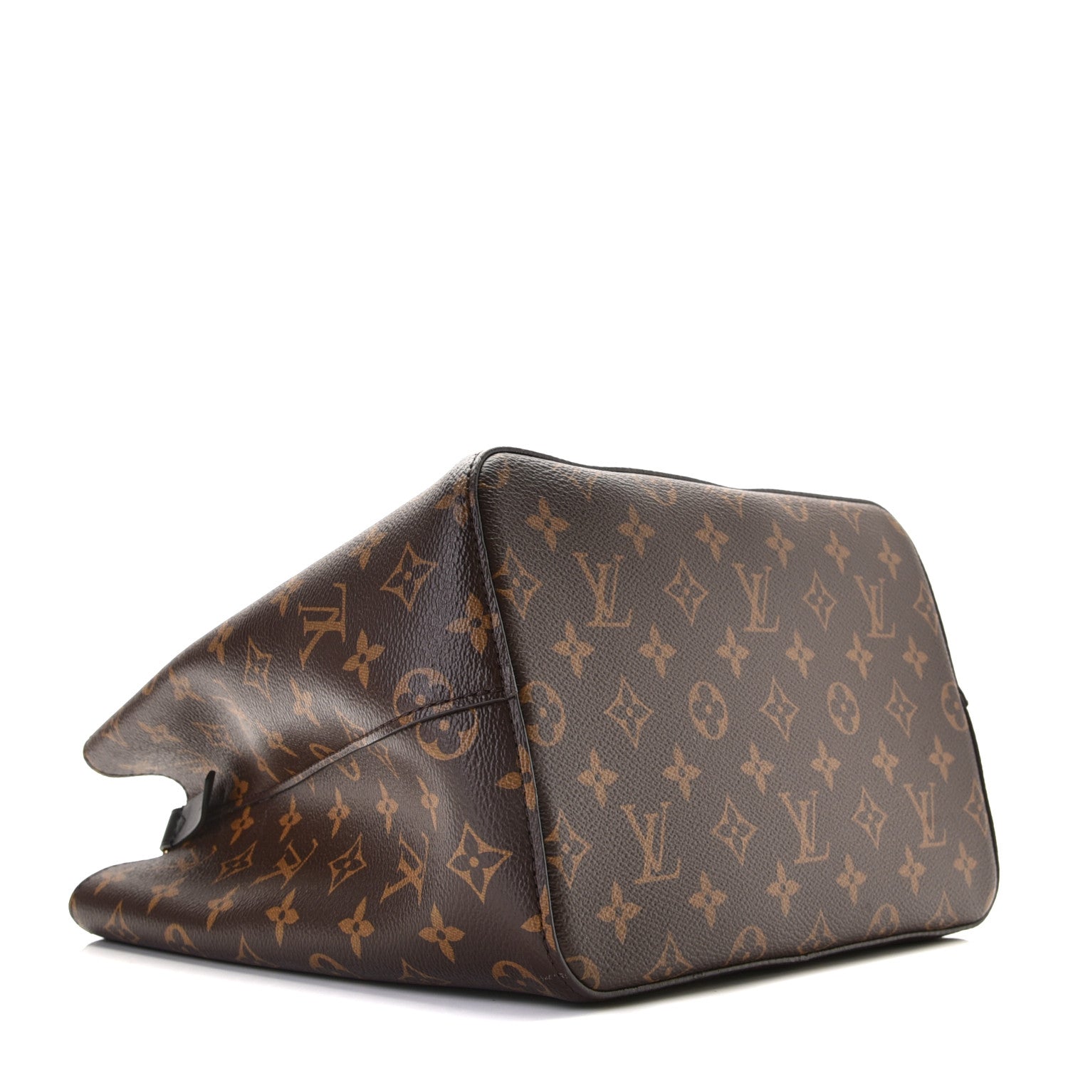 Louis Vuitton Monogram Braided Neonoe MM Black 3 of 4