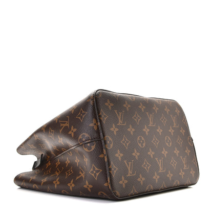 Louis Vuitton Monogram Braided Neonoe MM Black 3 of 4