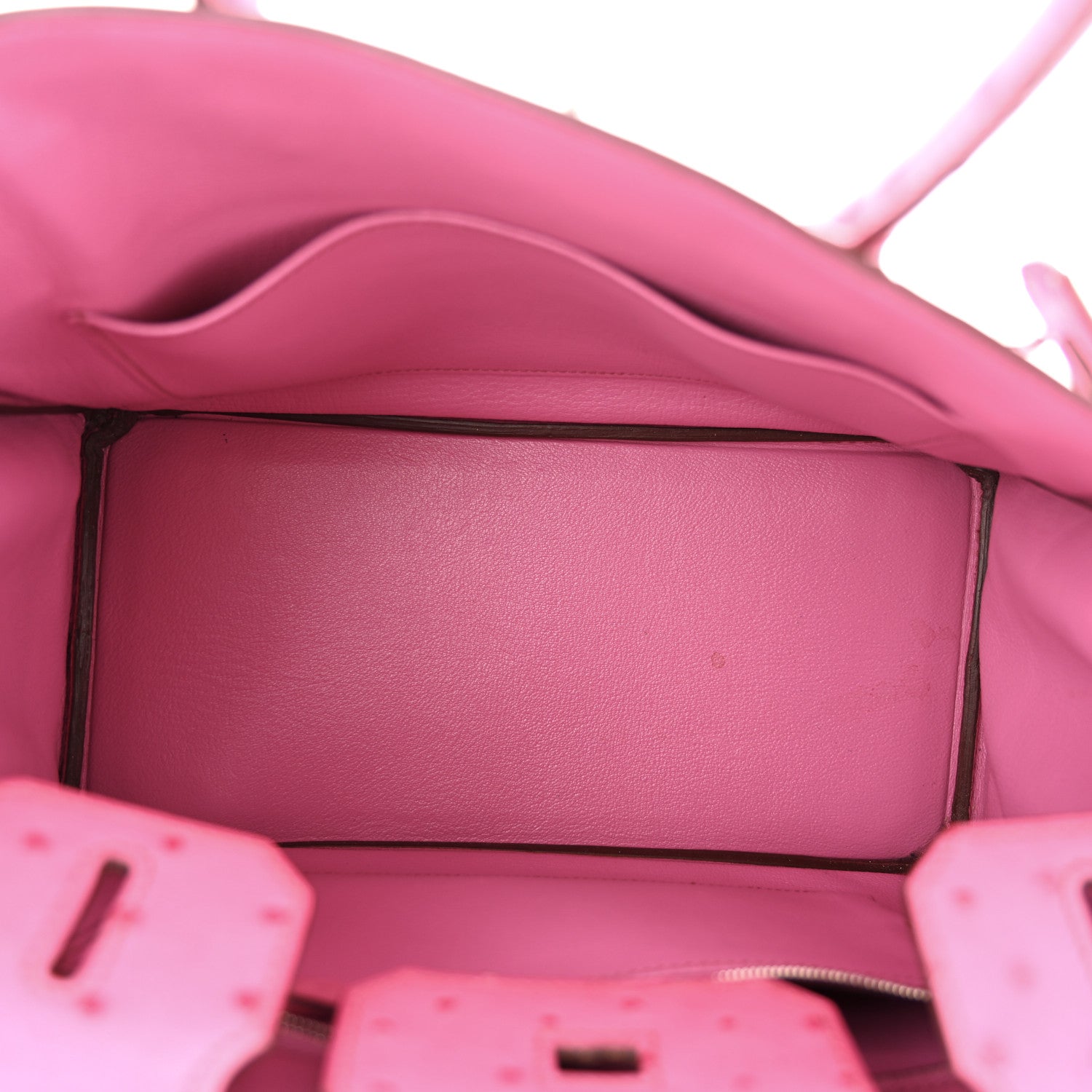 Hermes Ostrich Birkin 30 Fuchsia 5 of 10