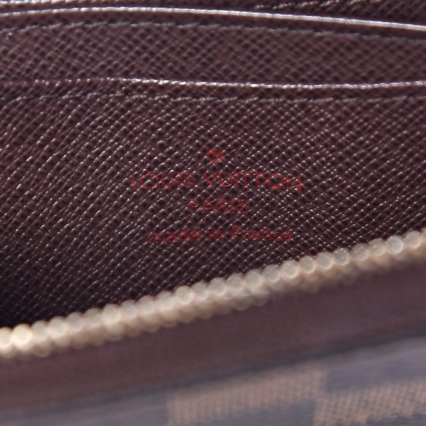 Damier Ebene Zippy Coin Purse